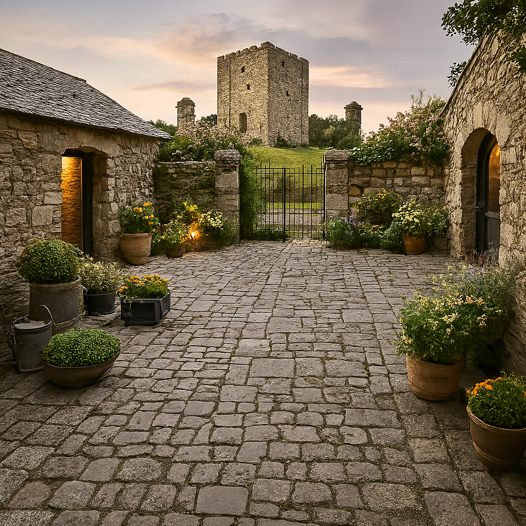 Norman Courtyard Patios