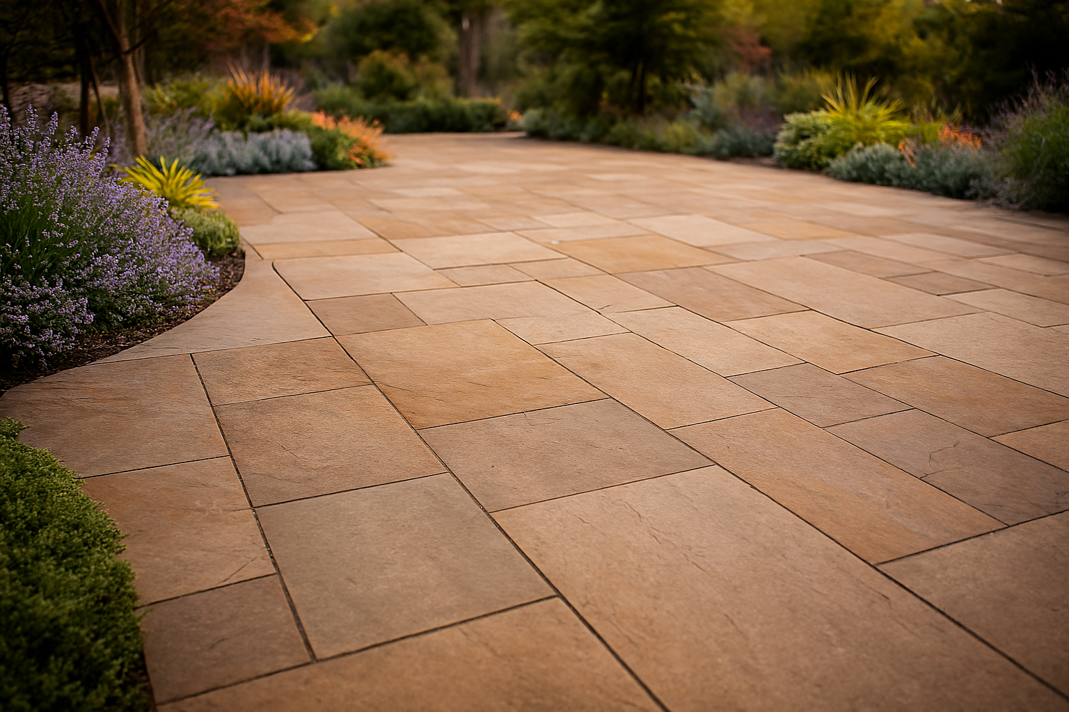 Sandstone Patio Paving Dublin